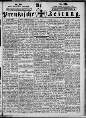 Neue preußische Zeitung vom 18.11.1876