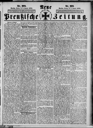 Neue preußische Zeitung vom 19.11.1876