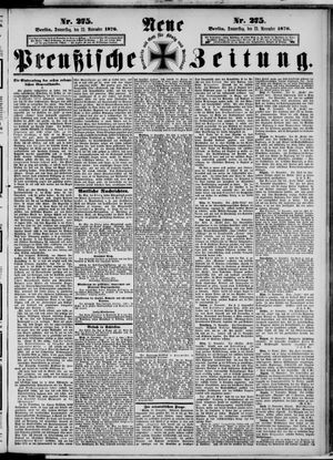 Neue preußische Zeitung vom 23.11.1876
