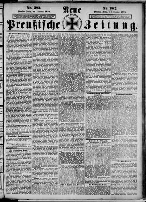 Neue preußische Zeitung vom 01.12.1876