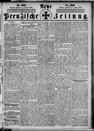 Neue preußische Zeitung vom 02.12.1876