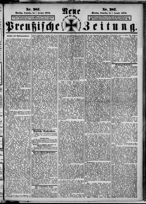 Neue preußische Zeitung vom 07.12.1876
