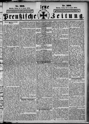Neue preußische Zeitung vom 10.12.1876