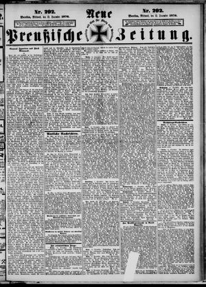 Neue preußische Zeitung vom 13.12.1876