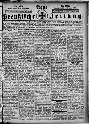 Neue preußische Zeitung on Dec 16, 1876