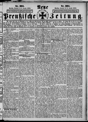 Neue preußische Zeitung vom 23.12.1876