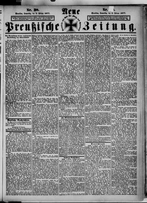 Neue preußische Zeitung vom 15.02.1877