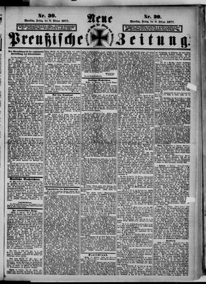 Neue preußische Zeitung vom 16.02.1877