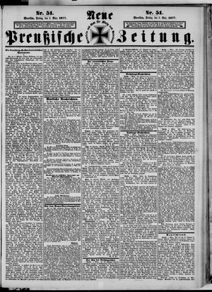 Neue preußische Zeitung vom 02.03.1877