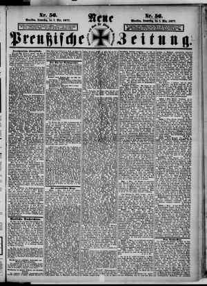 Neue preußische Zeitung vom 08.03.1877