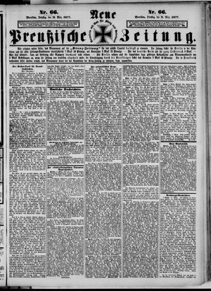 Neue preußische Zeitung vom 20.03.1877