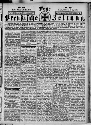 Neue preußische Zeitung vom 28.03.1877
