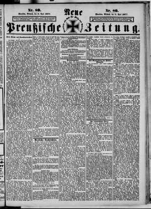 Neue preußische Zeitung vom 18.04.1877