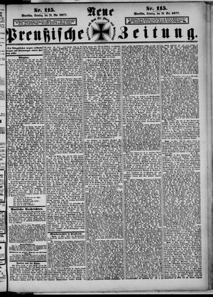 Neue preußische Zeitung vom 20.05.1877