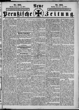 Neue preußische Zeitung vom 01.06.1877