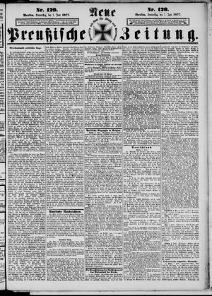 Neue preußische Zeitung vom 07.06.1877