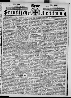 Neue preußische Zeitung vom 15.07.1877
