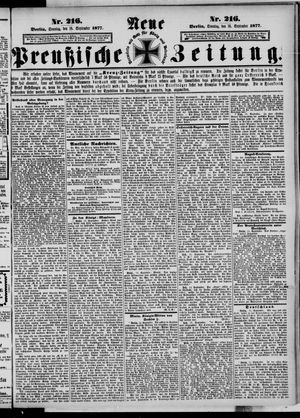 Neue preußische Zeitung vom 16.09.1877