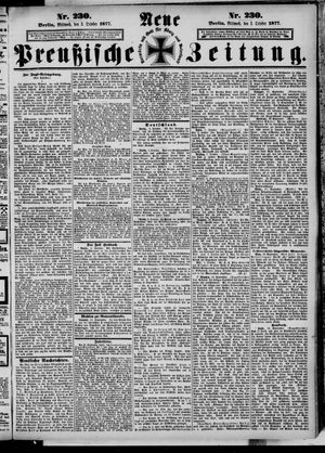 Neue preußische Zeitung vom 03.10.1877