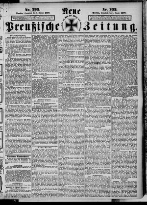 Neue preußische Zeitung vom 06.10.1877