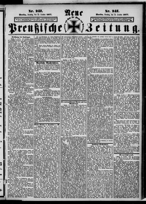 Neue preußische Zeitung vom 23.10.1877