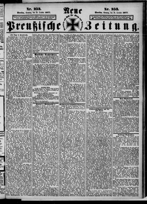 Neue preußische Zeitung vom 28.10.1877