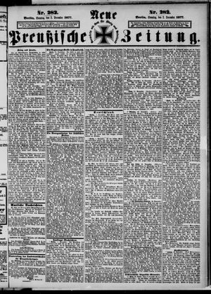 Neue preußische Zeitung vom 02.12.1877