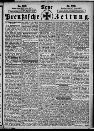 Neue preußische Zeitung vom 07.12.1877