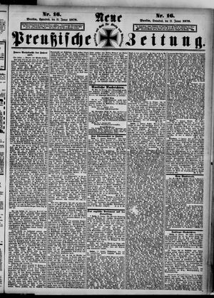 Neue preußische Zeitung vom 19.01.1878