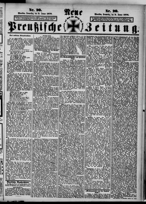 Neue preußische Zeitung vom 24.01.1878