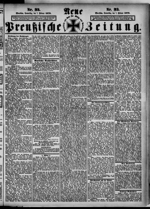 Neue preußische Zeitung vom 07.02.1878