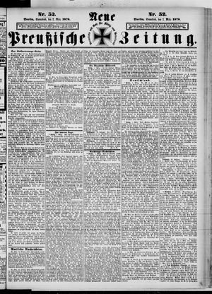 Neue preußische Zeitung vom 02.03.1878