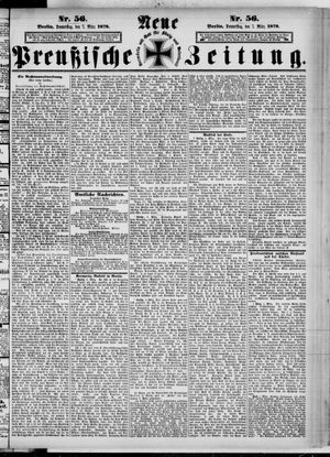 Neue preußische Zeitung vom 07.03.1878