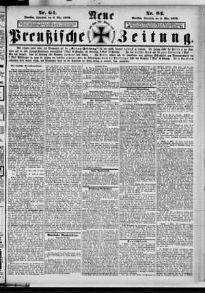 Neue preußische Zeitung vom 16.03.1878