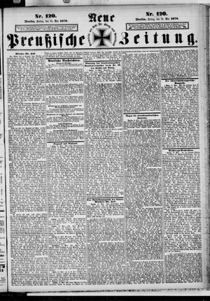 Neue preußische Zeitung vom 24.05.1878