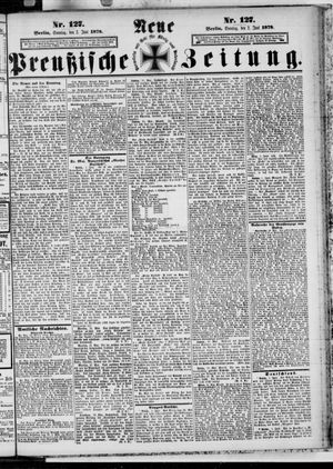 Neue preußische Zeitung vom 02.06.1878