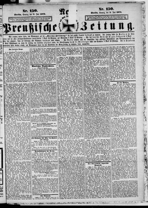 Neue preußische Zeitung vom 30.06.1878