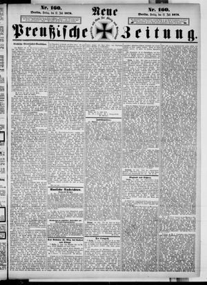 Neue preußische Zeitung vom 12.07.1878