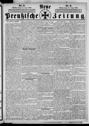 Neue preußische Zeitung vom 03.01.1879