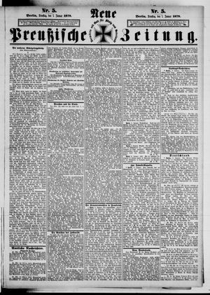 Neue preußische Zeitung vom 07.01.1879