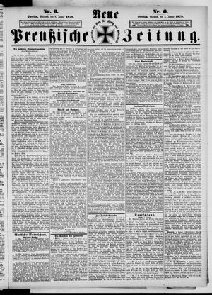 Neue preußische Zeitung vom 08.01.1879