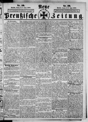 Neue preußische Zeitung vom 12.01.1879