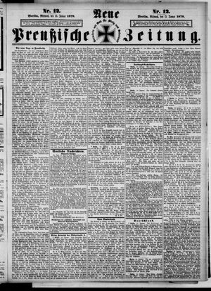 Neue preußische Zeitung vom 15.01.1879