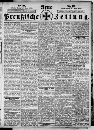 Neue preußische Zeitung vom 02.02.1879