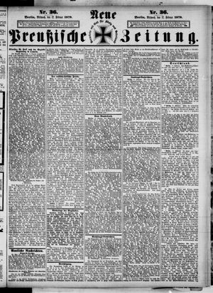 Neue preußische Zeitung vom 12.02.1879