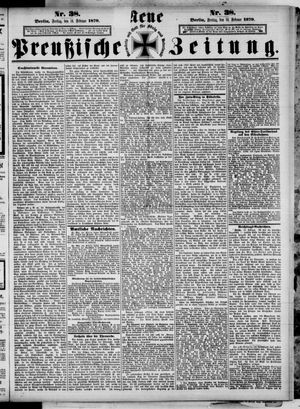 Neue preußische Zeitung vom 14.02.1879