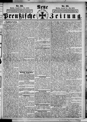 Neue preußische Zeitung vom 01.03.1879