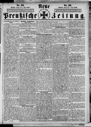 Neue preußische Zeitung vom 02.03.1879