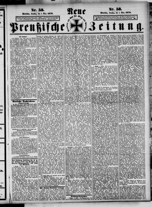 Neue preußische Zeitung vom 04.03.1879