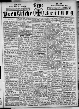 Neue preußische Zeitung vom 05.03.1879